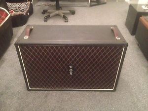 Vintage Vox 2x12 Oversized Guitar Cab Unloaded