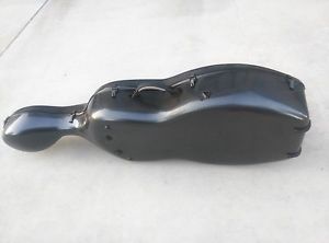 German Cello Case Carbon fiber hybrid for 4/4 black