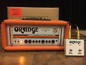 Orange Rockverb 100 Electric Guitar Amplifier Head in Original Box w/ Footswitch