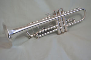 1996 GETZEN ETERNA 700S SEMI-PRO Bb TRUMPET ~ CUSTOM BRUSHED FINISH ~ NEAR MINT