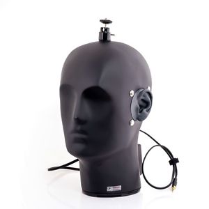 B1-E Binaural Dummy Head + BE-P1 microphones + Battery Box