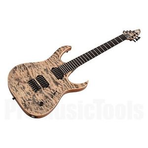 Mayones Duvell Elite 6 QM - Transparent Jeans Black Matt Quilted & matching head