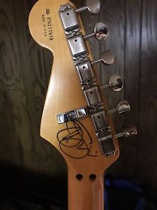 Joe Satriani Autographed Stratocaster ~ Excellent Cond. Floyd Rose Trem.