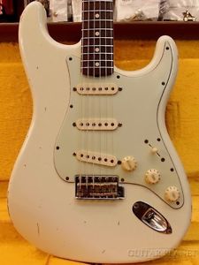 Fender Custom Shop 1960 Stratocaster Relic -Olympic White- 2008 Electric Guitar