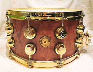 DW JAZZ Mahogany Snare 14x7 GOLD CustomOrder Item Gorgeous looks Strong presence