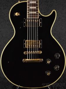Greco EGC-75 -Black- made 1990 Electric Guitar Free shipping