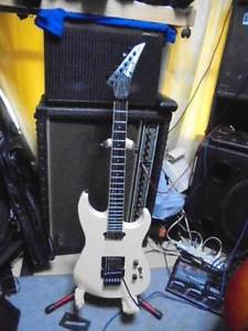 Greco JSH-60R DiMarzio H2 Pickup White E-Guitar Free Shipping