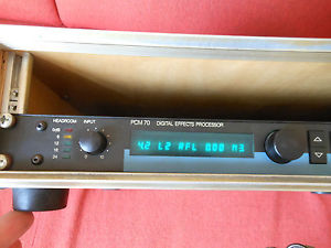 Lexicon PCM 70, digitales Hall-/ Delaygerät im Flightcase