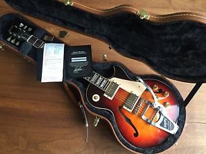 GIBSON ES-Les Paul Memphis Bigsby in Bourbon Sunburst, 2016,Wie NEU, NP 3400,-