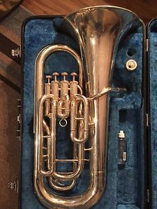 Silver Yamaha Euphonium YEP 321