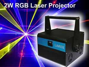 2000mW RGB ILDA DMX512 American Club DJ Party Laser stage lighting Full Color