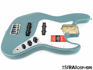 2017 Fender American Professional Jazz Bass LOADED BODY J Bass USA Sonic Gray
