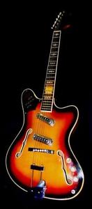 FRAMUS   “TELEVISION”  ELECTRIC GUITAR  MODEL 5/118-52  1965   ONE OF THE COOLES