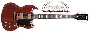 FGN Neo Classic DC10 E-Gitarre, Wine Red, HH Pickups, inkl. Gigbag