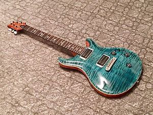 HIGHLY SOUGHT AFTER!! CRAB BLUE PRS P22 PIEZO W PAUL REED SMITH HARDSHELL A:COND