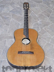 unique fine all solid historic Max AMBERGER GUITAR Gitarre Germany 1914 OOAK