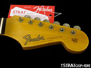 Fender Custom Shop Postmodern Relic Stratocaster NECK + TUNERS Strat Rosewood V