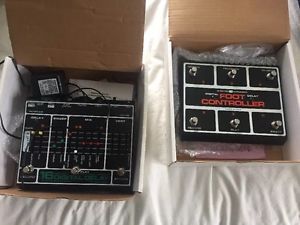 RARE ELECTRO HARMONIX 16-SECOND DELAY/LOOPER PEDAL w/FOOT CONTROLLER BOX ADAPTER