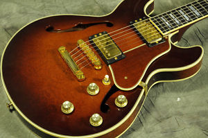 YAMAHA SAS1500 AVS Antique Violin Sunburst, Hollow body type guitar, a1057