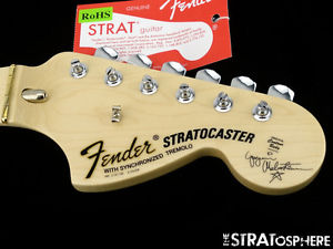 USA Fender YNGWIE MALMSTEEN Stratocaster NECK & TUNERS Strat Scalloped Maple