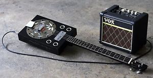 4 String Resonator Cigar Box Guitar ~ Wild Indian Tobacco Slide Bottleneck Dobro