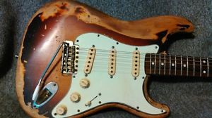 SRV #1 Stratocaster replica by Rocketfire Heavy Relic
