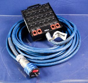 Whirlwind W6 24 inputs 4 return snake with mass connector