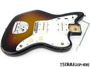 Fender Vintage 60s Road Worn Jazzmaster LOADED BODY Guitar Nitro Relic Sunburst