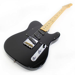 Black Fender Classic Player Telecaster Electric guitar 3 pickups +deluxe gig bag