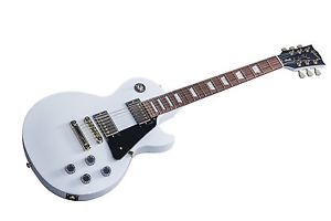 Gibson Les Paul Studio 2016 Gold Series Alpine White - inkl. Koffer