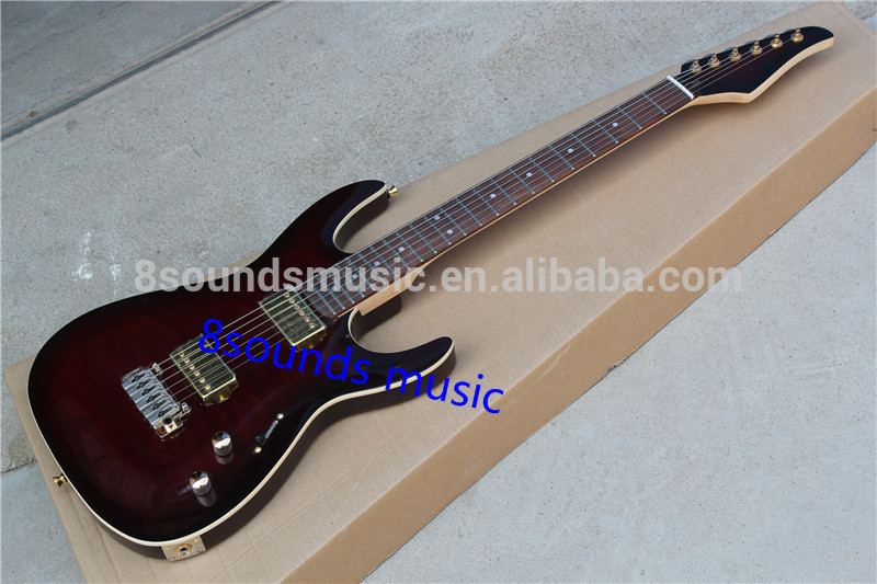 wholesale electric guitar top quality OEM guitar gold hardware custom electric guitar