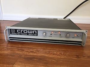 Crown Macro Tech MA 36 X 12 Powe