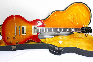 Vintage 80s Burny RLG-50-'59 Electric Guitar SB [EX] w/hard case made in Japan