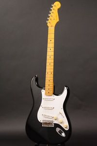Fender Japan / ST57-US Black w/soft case Free shipping Guiter From JAPAN