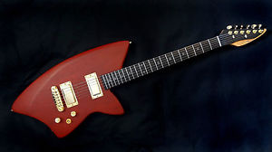 ShonKy Mako. Custom handmade guitar. 1 Piece Mahogany body Unique and amazing.