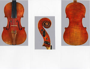 A rare, fine French certified 3/4 violin by Nicolas Vuillaume,1855, NICE!