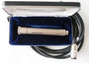VERY RARE: Sennheiser MKH 110-2 microphone (1 Hz - 20.000 Hz) + adapter cable!!!