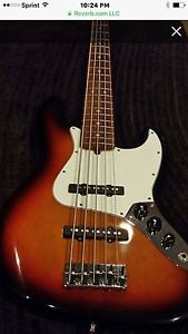 2000 Fender American Standard Jazz V Electric Bass Guitar