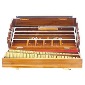 Dorp Harmonium 3 Reeds, 9 Scale Changer, 9 Stop,37 Keys - Comes with Book & Bag