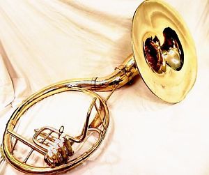 INDiAN HANDMADE BRASS FINISH 22"SOUSAPHONE BRASS MADE TUBA MOUTH PIECE WITH BAG
