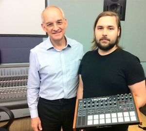 Dave Smith Instruments Tempest Drum Machine signed by Roger Linn w/ hard case