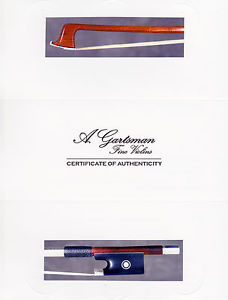 A very fine French certified violin bow by Andre Richaume, ca.1950, NICE