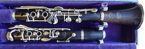 Vintage Couesnon Bb LP Albert System Wood Clarinet Overhauled