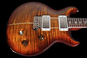 2012 PAUL REED SMITH PRS SANTANA SIGNATURE 10 TOP WITH BIRDS ~ BLACK GOLD WRAP