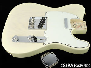 Fender American 64 RI Telecaster Tele LOADED BODY Nitro White Blonde SALE
