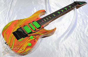 1990 Ibanez UV77MC UNIVERSE Steve Vai Signature Model Electric Guitar Rare w/SC