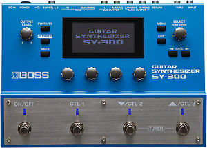New Boss SY-300 Advanced Guitar Synth Pedal