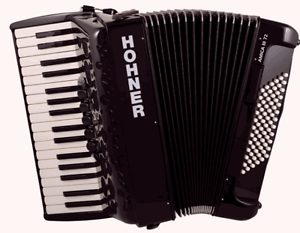 Hohner Amica III 72 Design 2 schwarz Akkordeoen