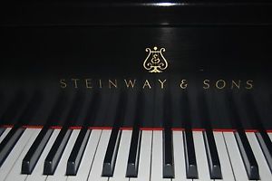 STEINWAY B  7' EBONY BK. SATIN, ORIGINAL ONE OWNER,  LIGHTLY PLAYED, BOUGHT NEW!
