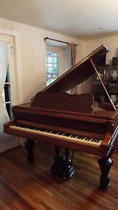 Antique Piano: Kranich & Bach Rococo Style 88 Key Parlor Grand 1885 Piano